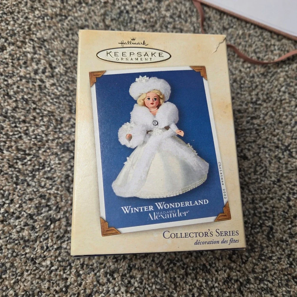 Hallmark Keepsake 2002 Madame Alexander Winter Wonderland Ornament 7th Series